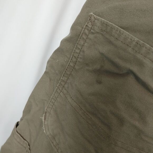 Carhartt B151 Brown Canvas Work Dungarees Loose Fit Pants Men's Size 42 x 32 Wor - Picture 10 of 10